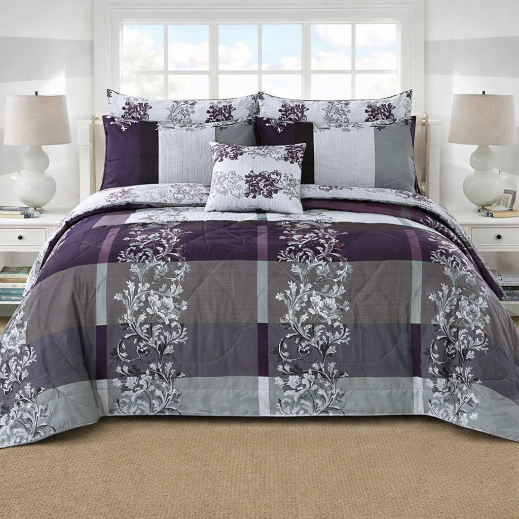 Haven Plum Crest Luxury Set – 7 Pcs