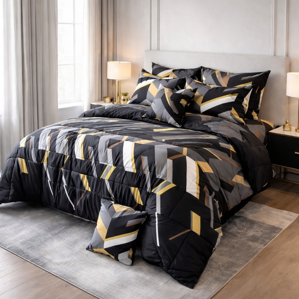 Haven Black Gold Luxury Set – 7 Pcs