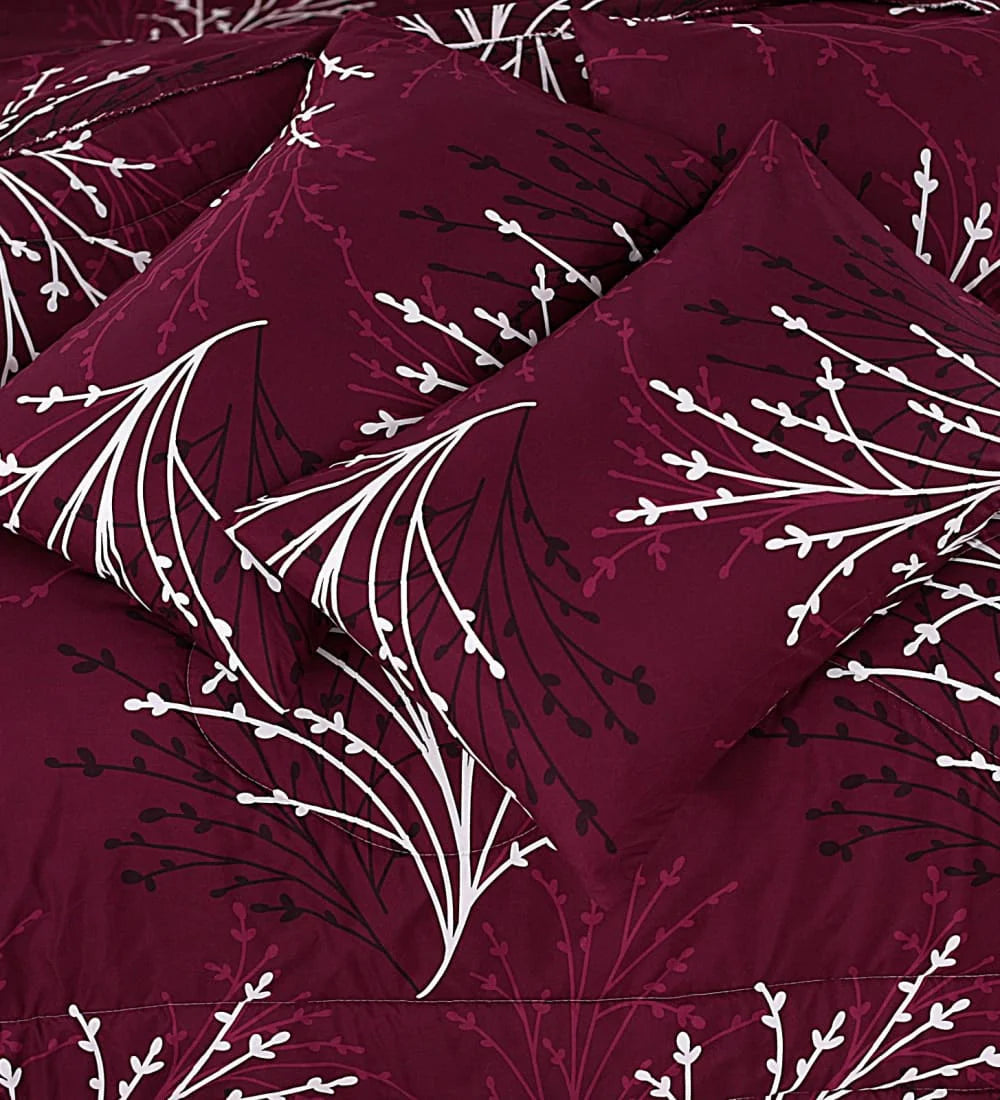 Haven Midnight Vine Comforter – 6 Pcs