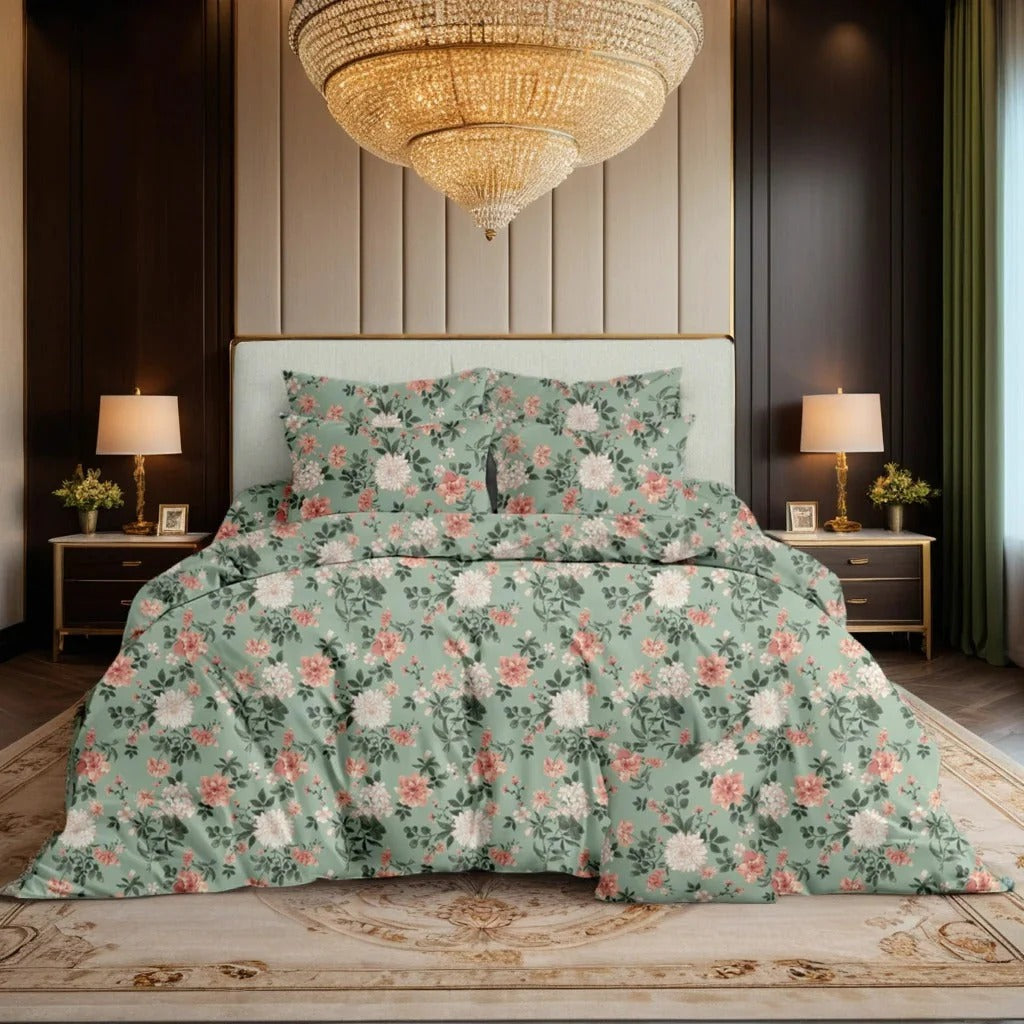 Haven Sage Floral Luxury Set – 7 Pcs