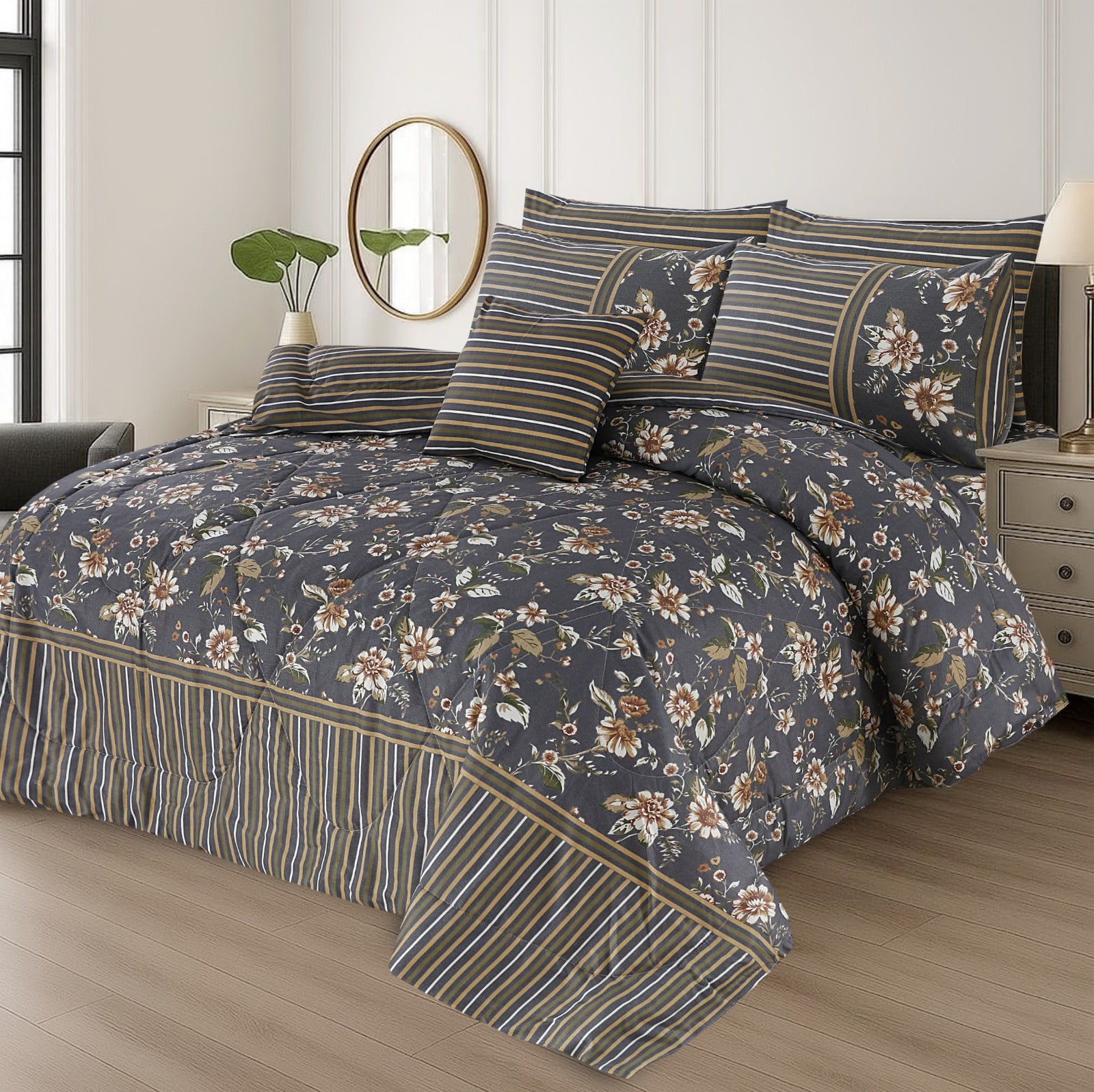 Haven Ashwood Bloom Comforter – 6 Pcs
