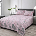 Cotton Printed Bedsheet Set - 301